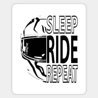 Sleep Ride Repeat Magnet